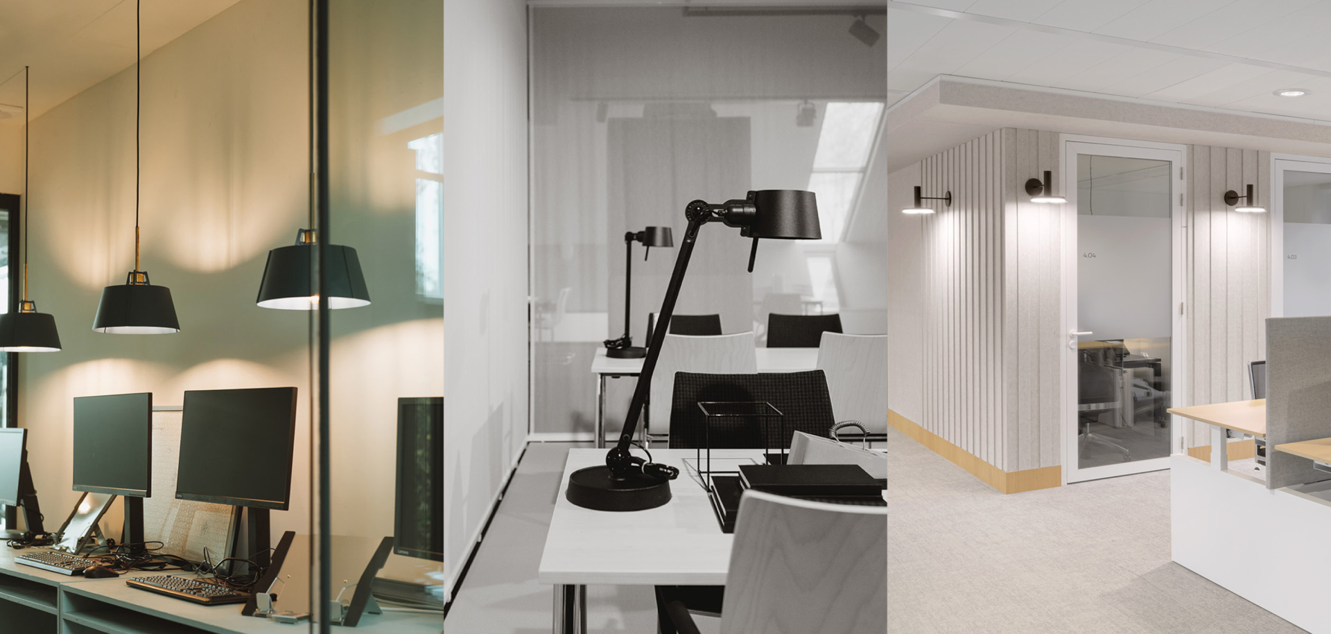 View of Creating a lighting plan for the office in 5 steps.
